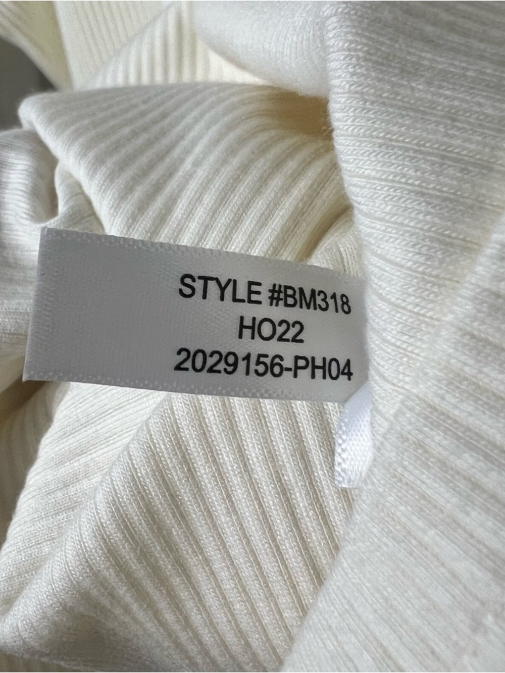 NWT J. Crew One Shoulder Ruffleneck Top Vintage Rib Neutral Ivory 2022 Size XL - Picture 10 of 10
